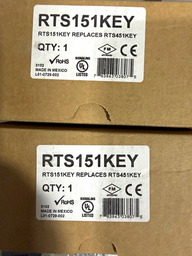 System sensor rts151key remote - rts151key,