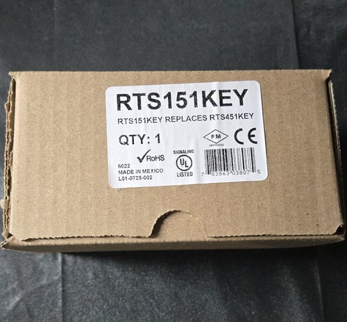System sensor rts151key - system,